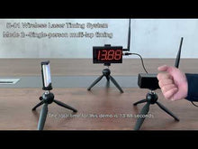 Load and play video in Gallery viewer, B-01 Professional Wireless Laser Timing System（portable packaging）
