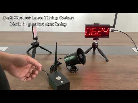B-02 Professional Wireless Laser Timing System （portable packaging）